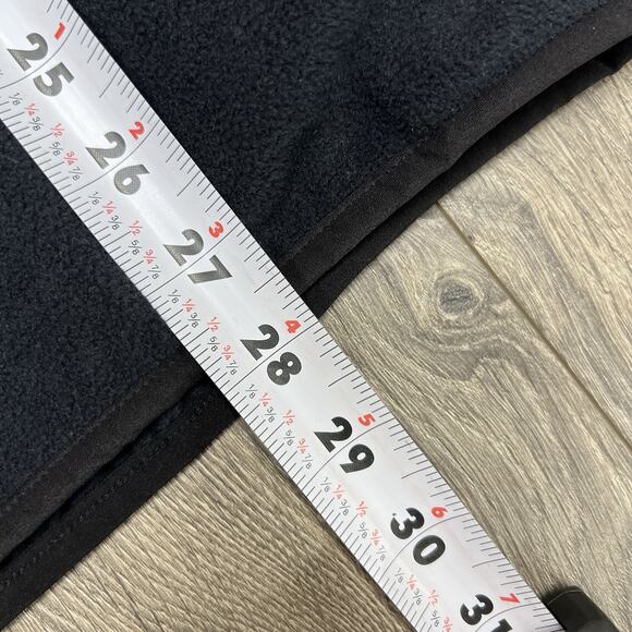 Columbia 1/2 Fleece Sweater Size Medium Mens Black Sequoia Grove $60 - Picture 4 of 16